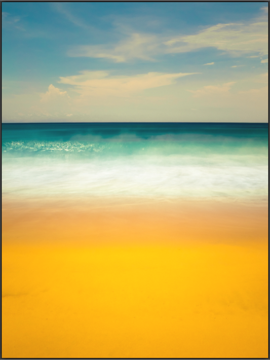 Photographie océan façon Rothko