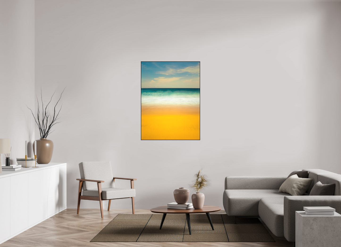 Photographie océan façon Rothko